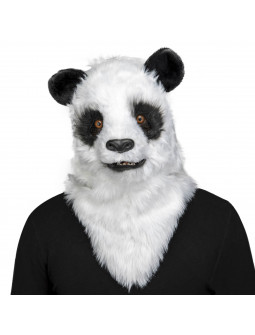 Máscara de Oso Panda con Mandíbula Móvil