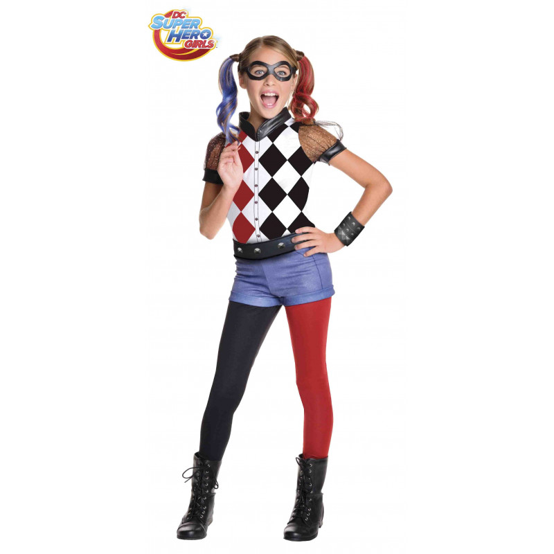 Disfraz Harley Quinn Super Hero Girls Infantil | Comprar