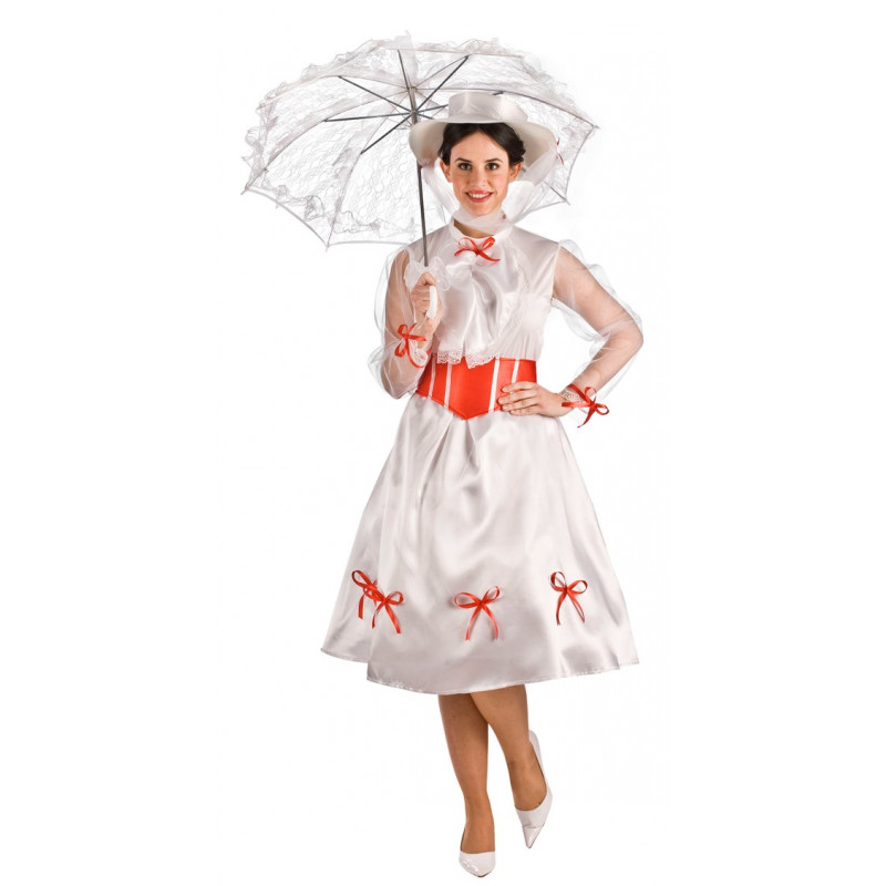 Mojado Eh Punto muerto Disfraz de Niñera Mágica Mary Poppins para Mujer | Comprar