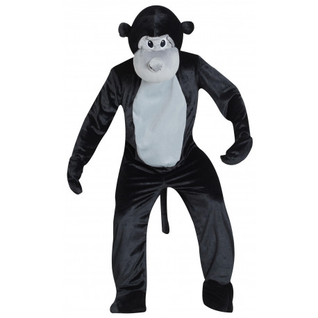 Disfraz de Mono Cabeza Gigante para Adulto