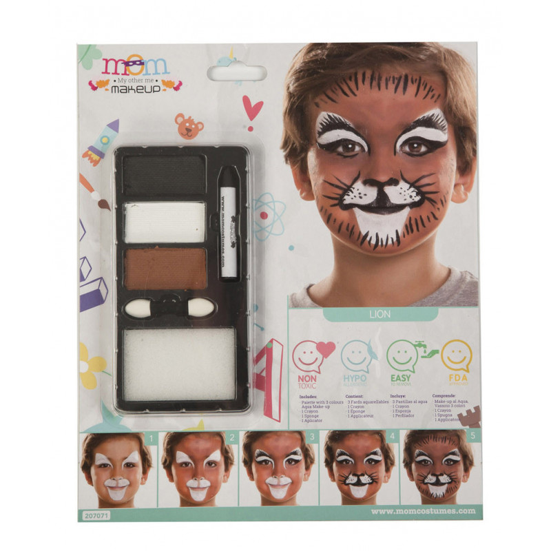 Kit Maquillaje de León Infantil | Comprar Online