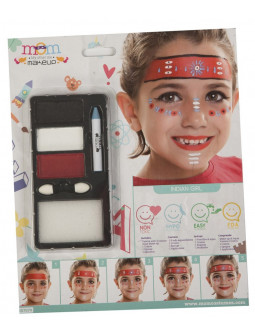 Kit de Maquillaje de India Infantil