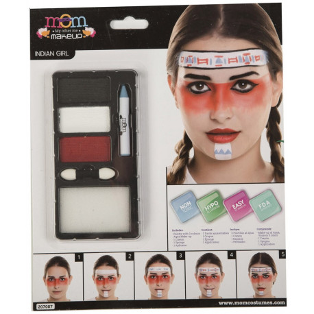 Kit de Maquillaje de India para Mujer