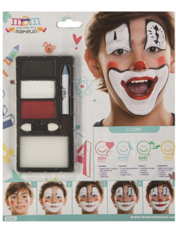 Kit de Maquillaje de Payaso Infantil