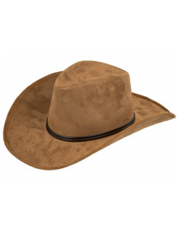 Sombrero de Cowboy Marrón Claro Premium