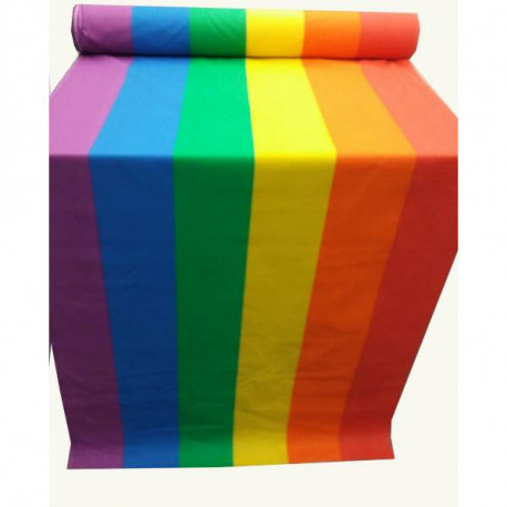 Tela de Bandera del Orgullo Gay por Metros