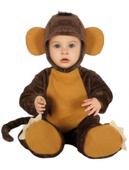 Disfraz de Mono de Peluche para Bebé
