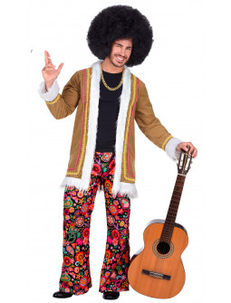 Disfraz de Hippie Woodstock para Hombre