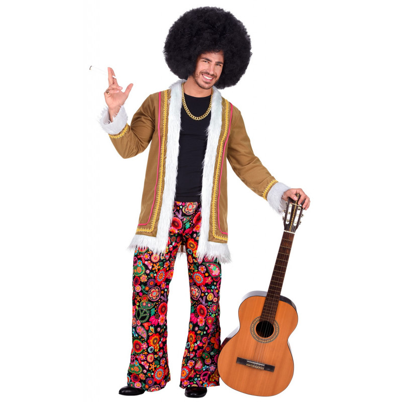 Disfraz de Hippie Woodstock para Hombre | Comprar Online
