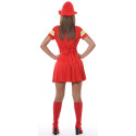 Disfraz de Bombera Roja para Mujer