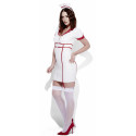 Disfraz de Enfermera Blanca Sexy para Mujer