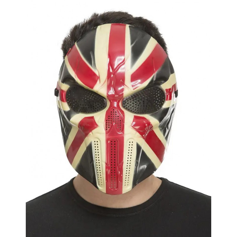 anchura Melodrama Actor Máscara de la Purga Bandera Británica | Comprar Online