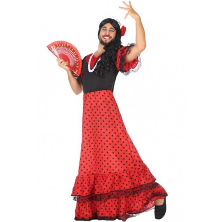 Disfraz de Hombre Flamenca
