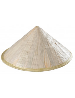 Sombrero de Chino Mandarín de Paja