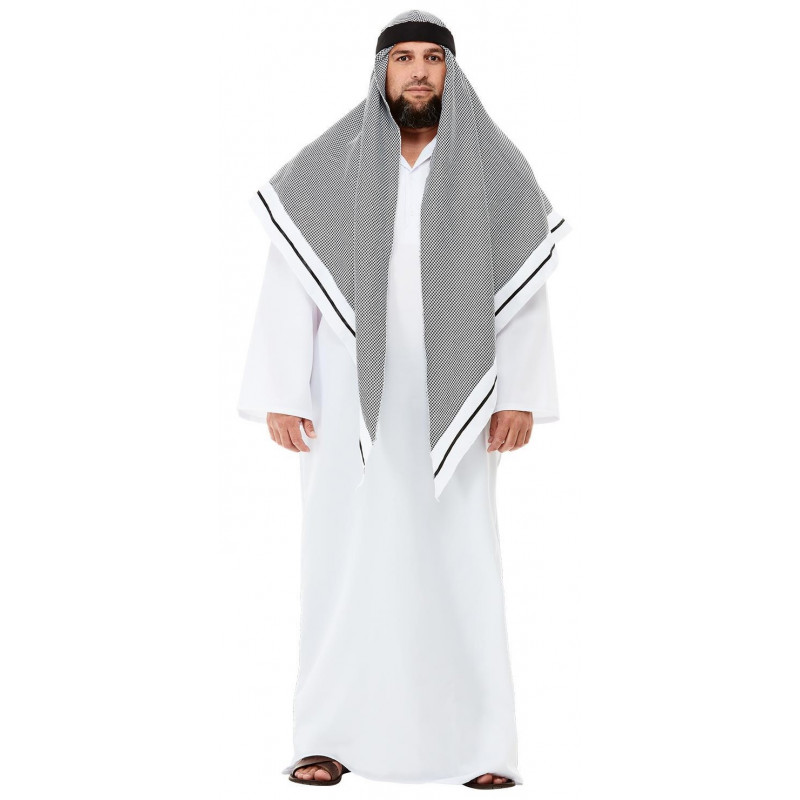 Calor Compatible con Frente al mar Disfraz de Jeque Árabe para Hombre| Comprar Online