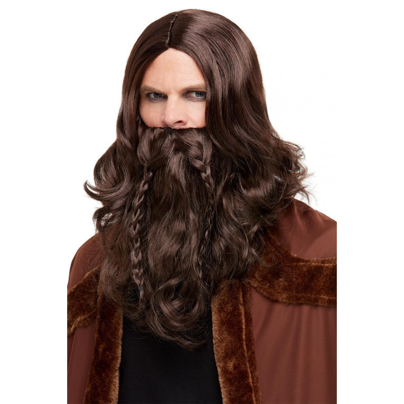 Peluca y barba de Vikingo Castaña barato – Tienda online de Peluca y barba  de Vikingo Castaña
