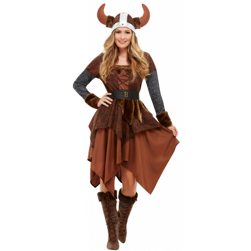 prosperidad Cuerpo Agricultura Disfraz de Valquiria Vikinga para Mujer | Comprar Online