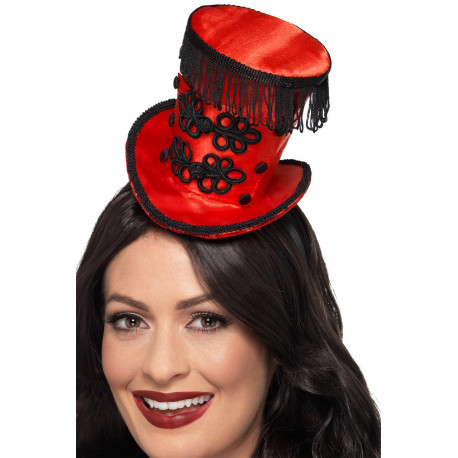 Mini Sombrero de Domadora Rojo