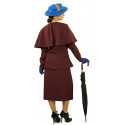Disfraz de Mary Poppins Granate Premium para Mujer