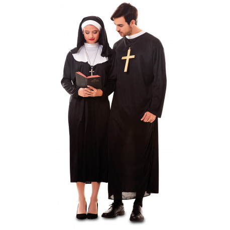 cuerda Prever quiero Disfraz de Monja Católica para Mujer | Comprar Online
