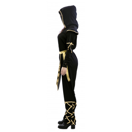 Cantina corte largo traqueteo Disfraz de Guerrera Ninja para Mujer | Comprar Online