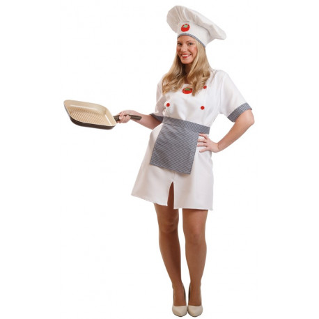 Disfraz de Cocinera Chef para Mujer