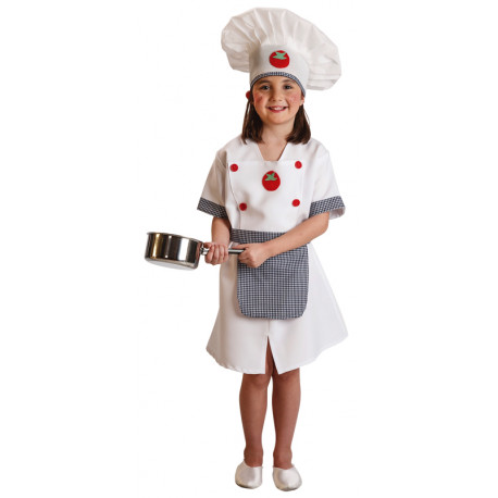 Disfraz de Cocinera Chef para Niña