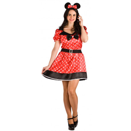 Disfraz de Ratoncita Minnie para Mujer