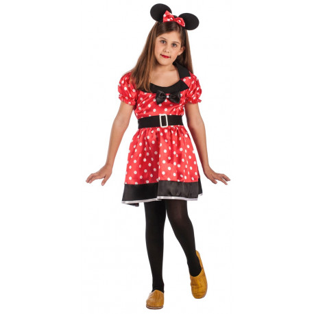 Disfraz de Ratoncita Minnie Mouse para Niña