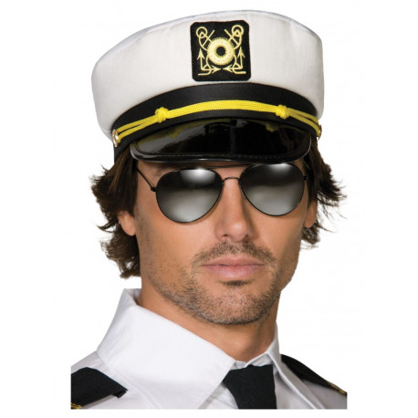 Gorra de Capitán de Barco para Adulto