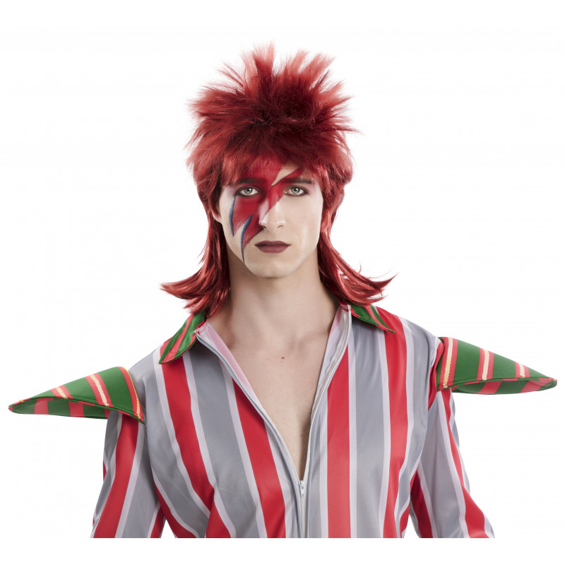 Monumental barro visto ropa Peluca de David Bowie Pelirroja | Comprar Pelucas Online