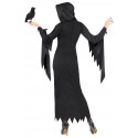 Disfraz de Hechicera con Túnica Negra para Mujer