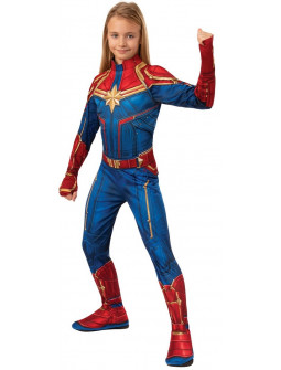 Disfraz de Capitana Marvel para Niña