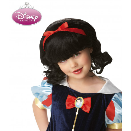 Peluca de Blancanieves Princesa Disney Infantil