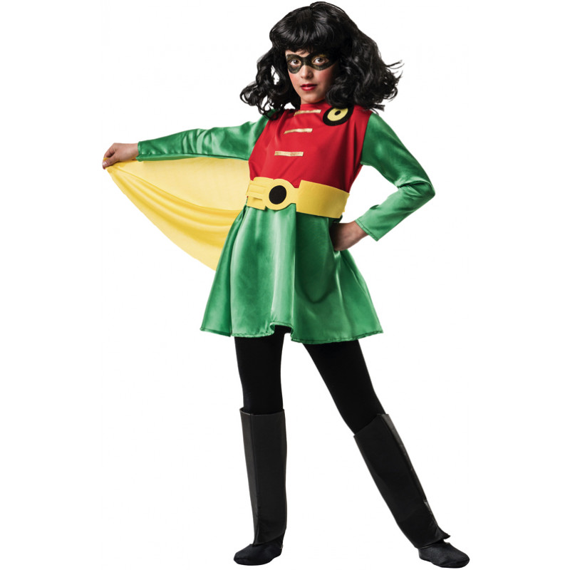Enjuiciar abrelatas portugués Disfraz de Superheroína Roja y Verde para Niña | Comprar