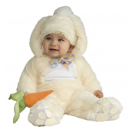 Disfraz de Conejo de Peluche con Zanahoria para Bebé