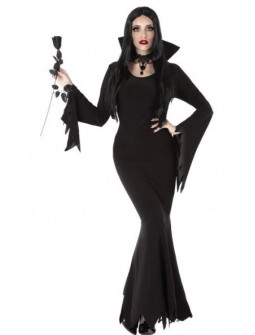 Disfraz de Morticia Addams para Mujer