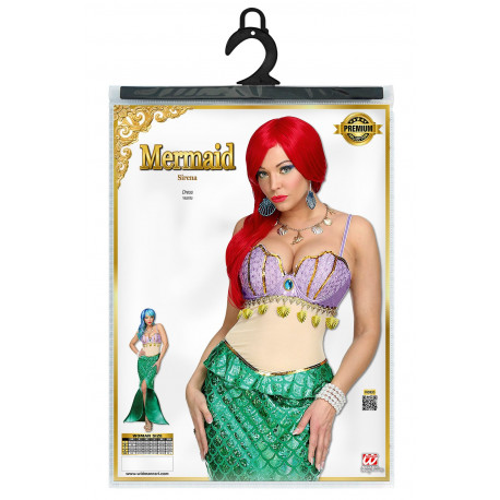 Disfraz de Sirenita Ariel para Mujer Comprar