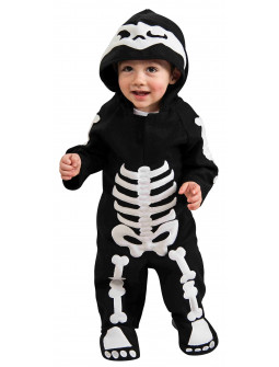 Disfraz de Esqueleto con Capucha para Bebé