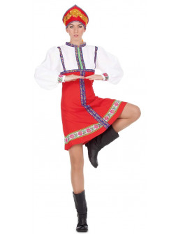 Disfraz de Rusa Tradicional para Mujer