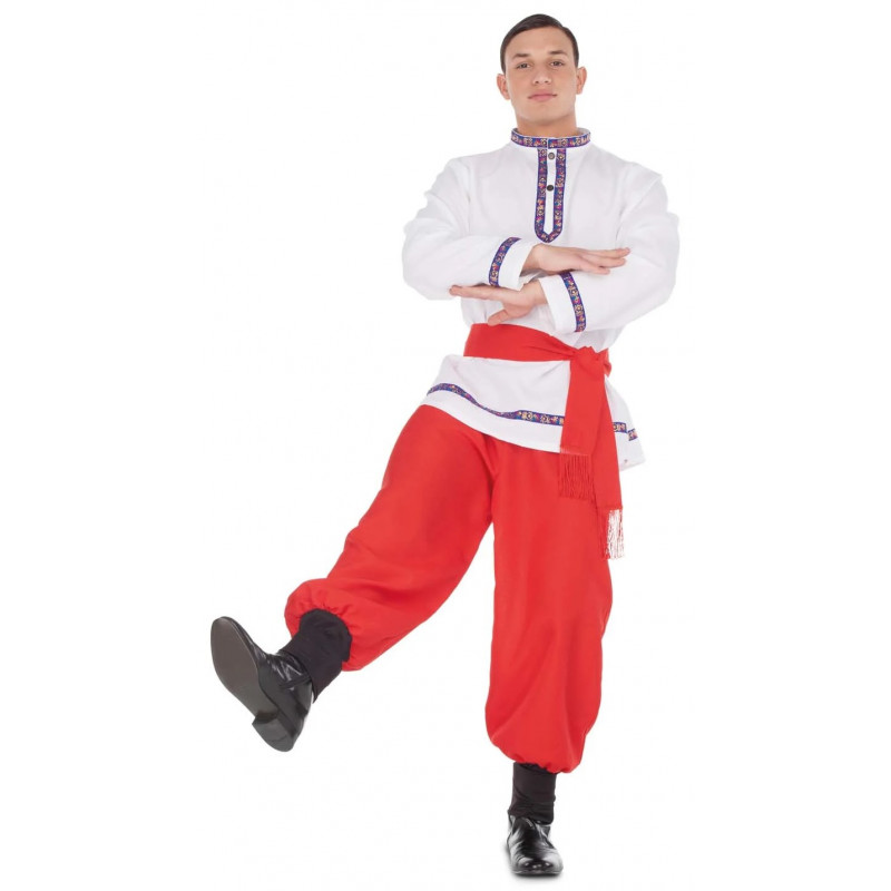 literalmente áspero participar Disfraz de Ruso Tradicional para Hombre| Comprar Online