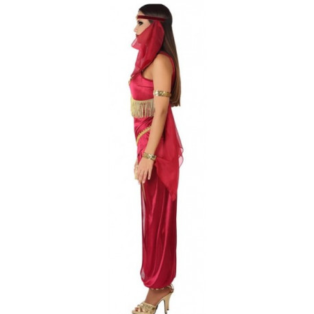 tomar Asado Gran engaño Disfraz de Princesa Árabe Rojo para Mujer | Comprar Online