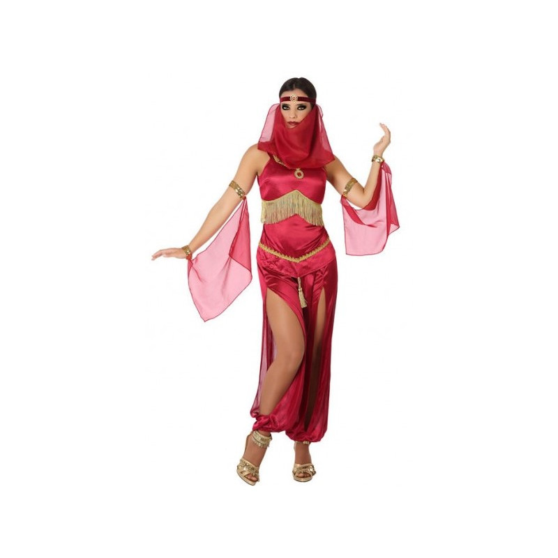 Acuerdo Torneado comerciante Disfraz de Princesa Árabe Rojo para Mujer | Comprar Online