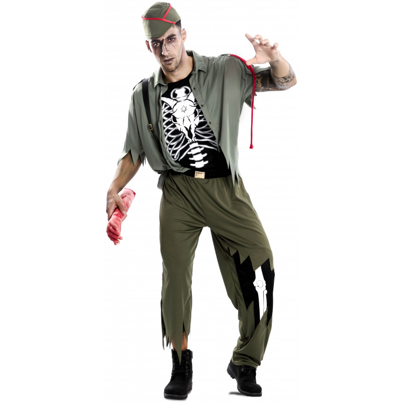 escaramuza Borde ciervo Disfraz de Legionario Zombie para Hombre | Comprar Online
