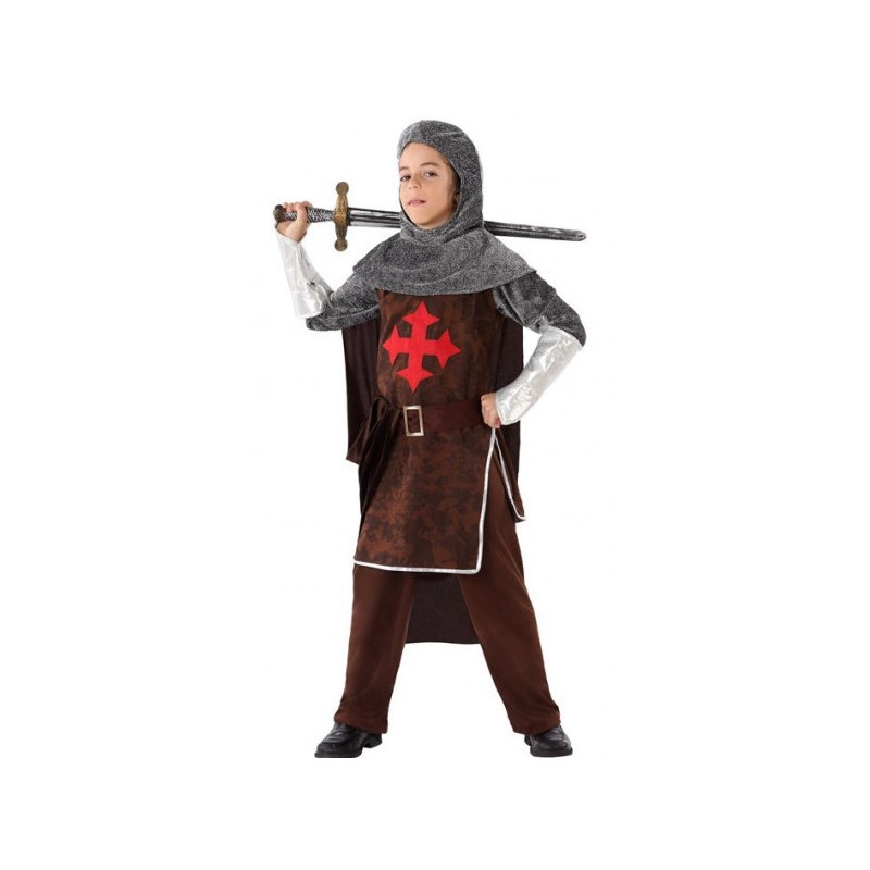 temerario nicotina Seguro Disfraz de Caballero Medieval Cruzado para Niño | Comprar
