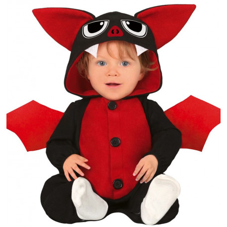 Disfraz de Murciélago Rojo para Bebé