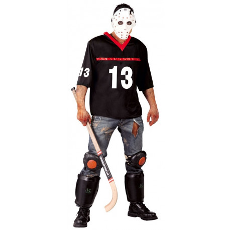 Disfraz de Jugador Hockey Asesino para Hombre