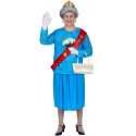 Disfraz de La Reina de Inglaterra para Adulto