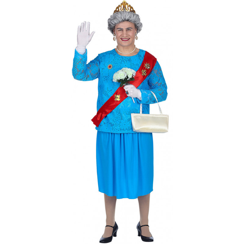 reembolso Compuesto Montañas climáticas Disfraz de La Reina de Inglaterra para Adulto | Comprar Online