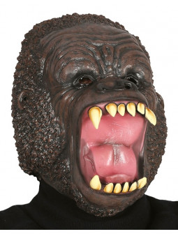 Máscara de Gorila Salvaje de Látex